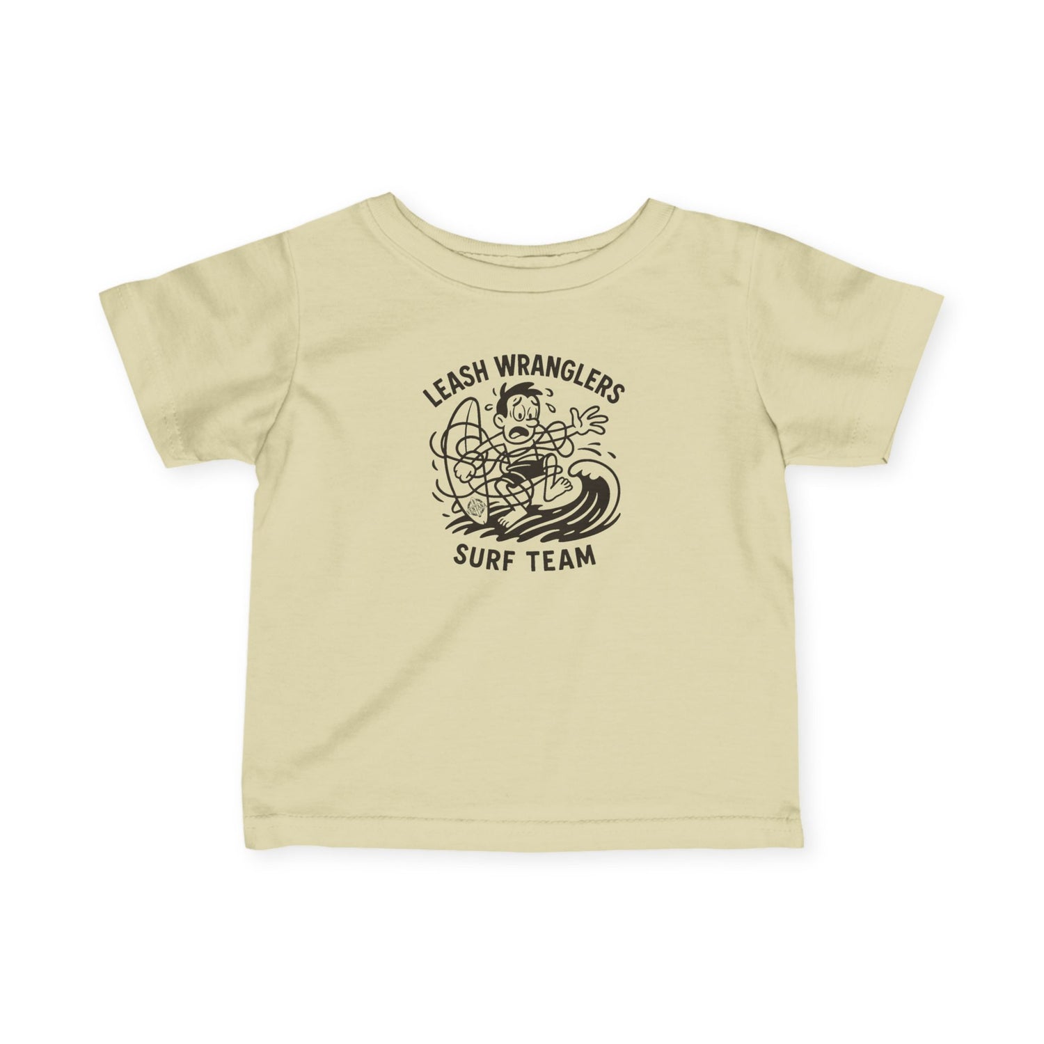 Leash Wranglers Surf Team - Infant 100% Cotton T-Shirt