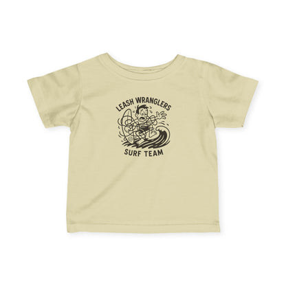 Leash Wranglers Surf Team - Infant 100% Cotton T-Shirt