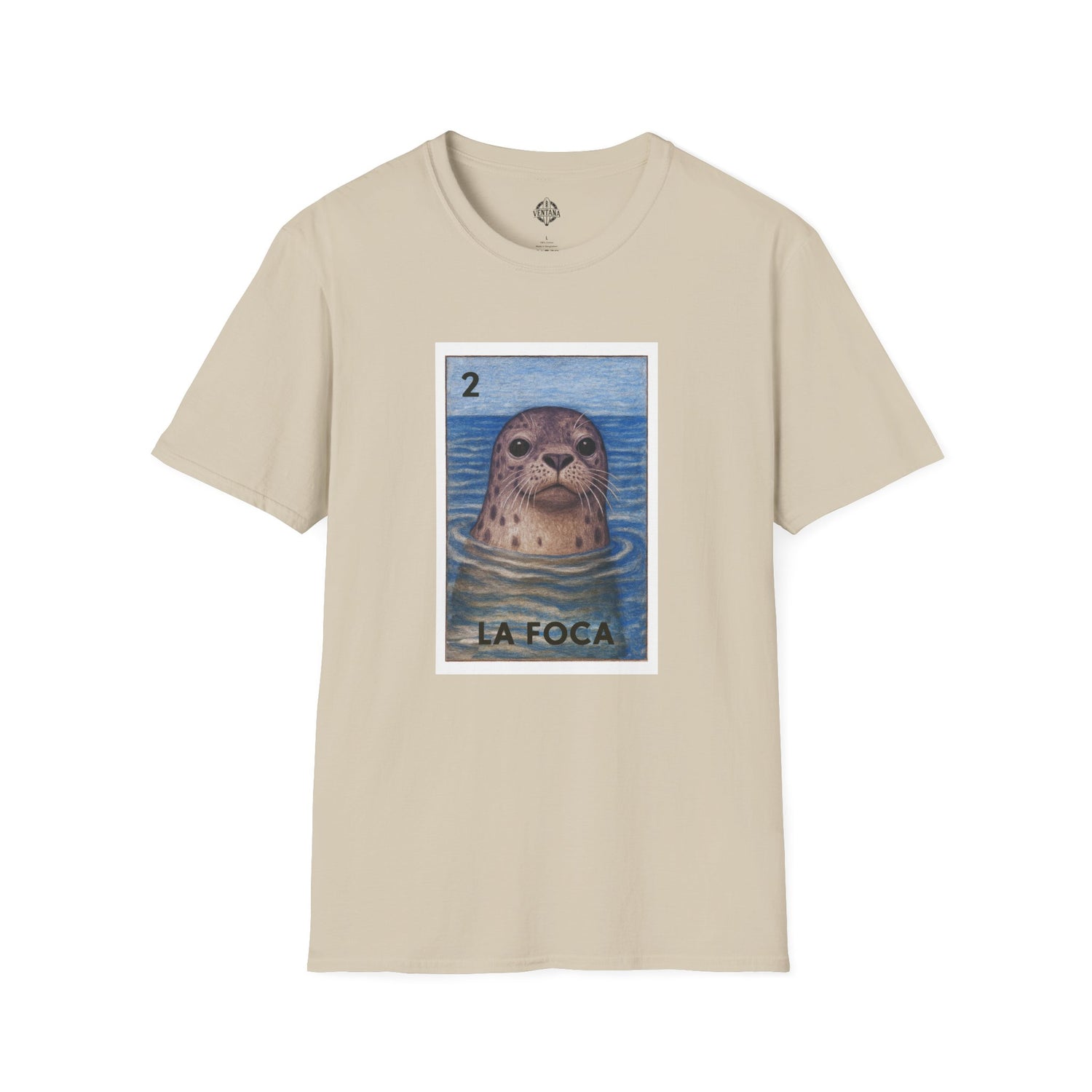 Seal Lotería Unisex - Soft Style U.S. Cotton T-Shirt