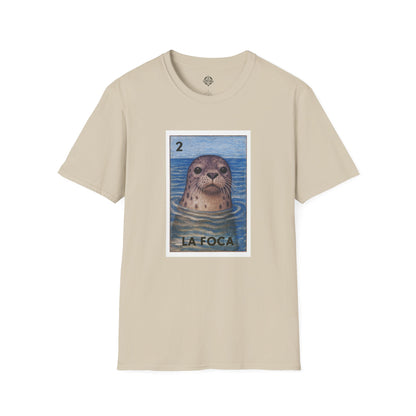 Seal Lotería Unisex - Soft Style U.S. Cotton T-Shirt