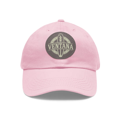 Ventana Treefish Logo Vegan Leather Patch Hat