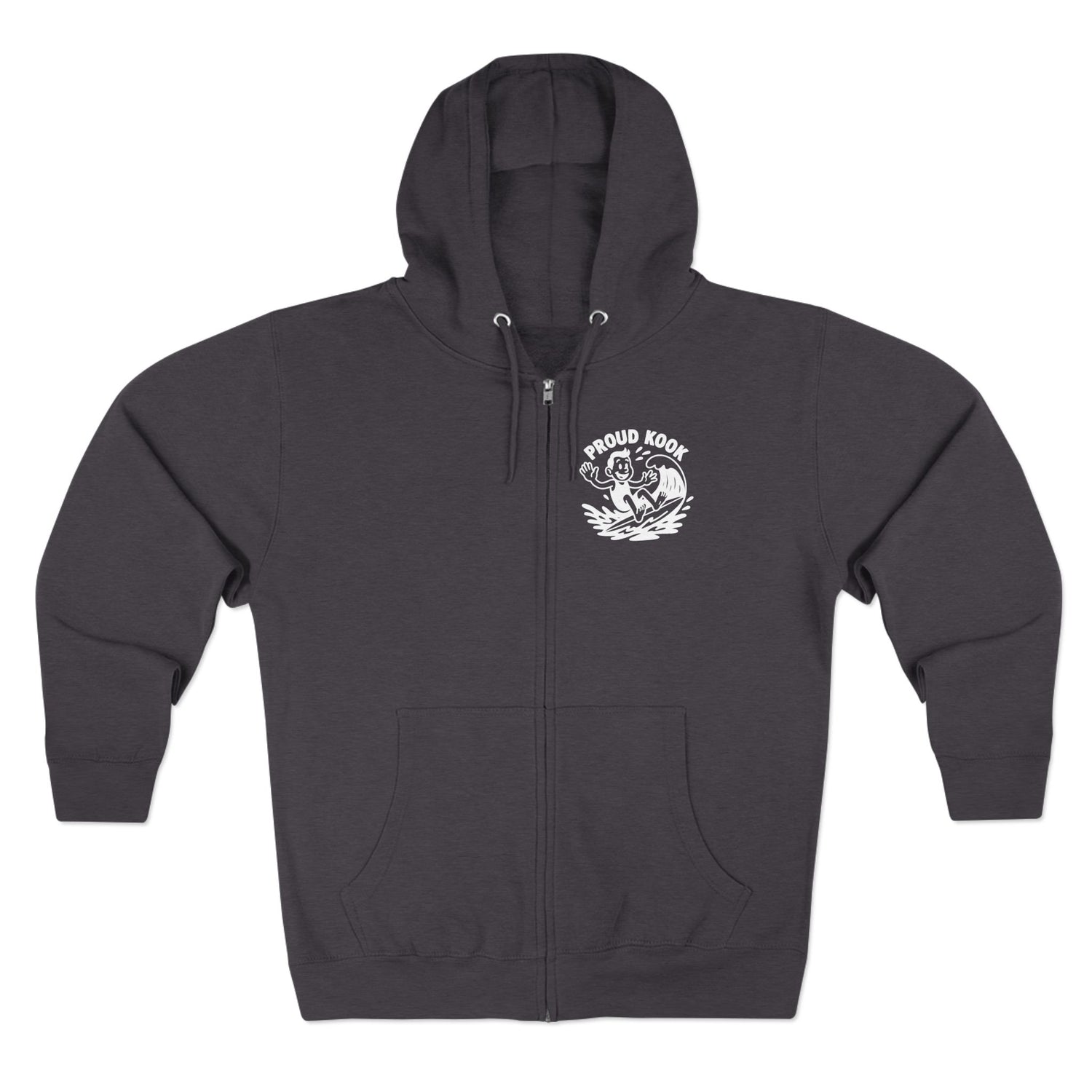 Proud Kook Unisex - Zip Cotton Blend Fleece Hoodie