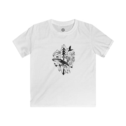 Ventana Monterey Bay by Thiago Bianchini Kids - Soft Style U.S. Cotton T-Shirt