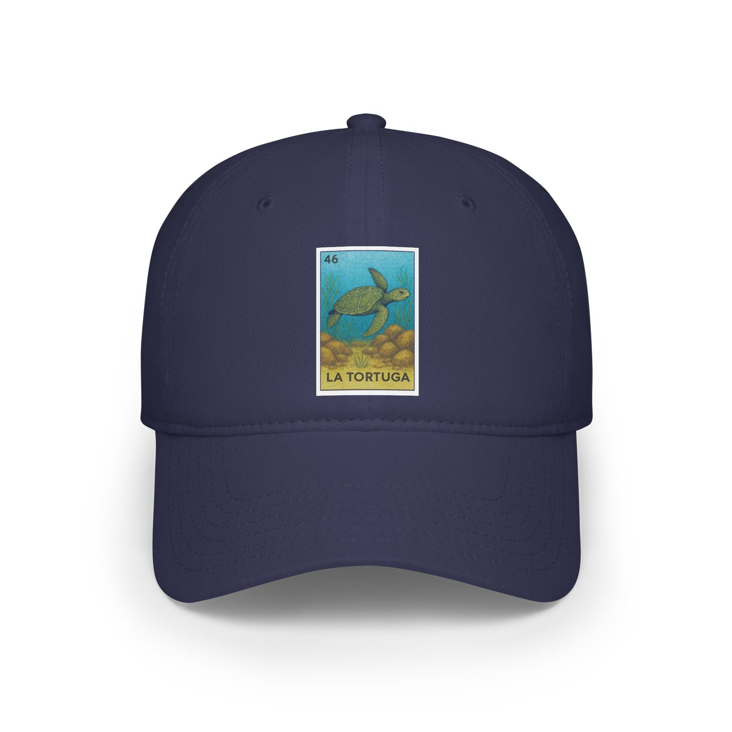 Turtle Lotería Unisex - 100% Cotton Baseball Cap (La Tortuga)