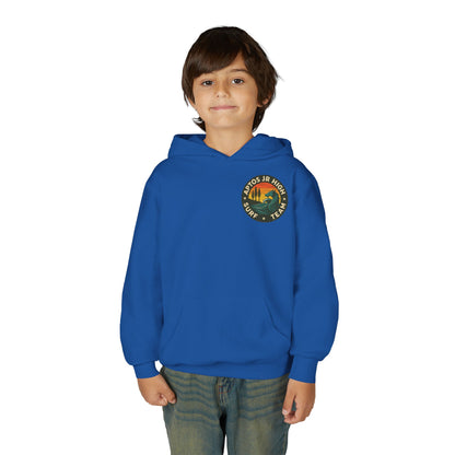 Aptos Jr High Surf Team Youth Pull-Over Hoodie - Heavy Blend Sweatshirt