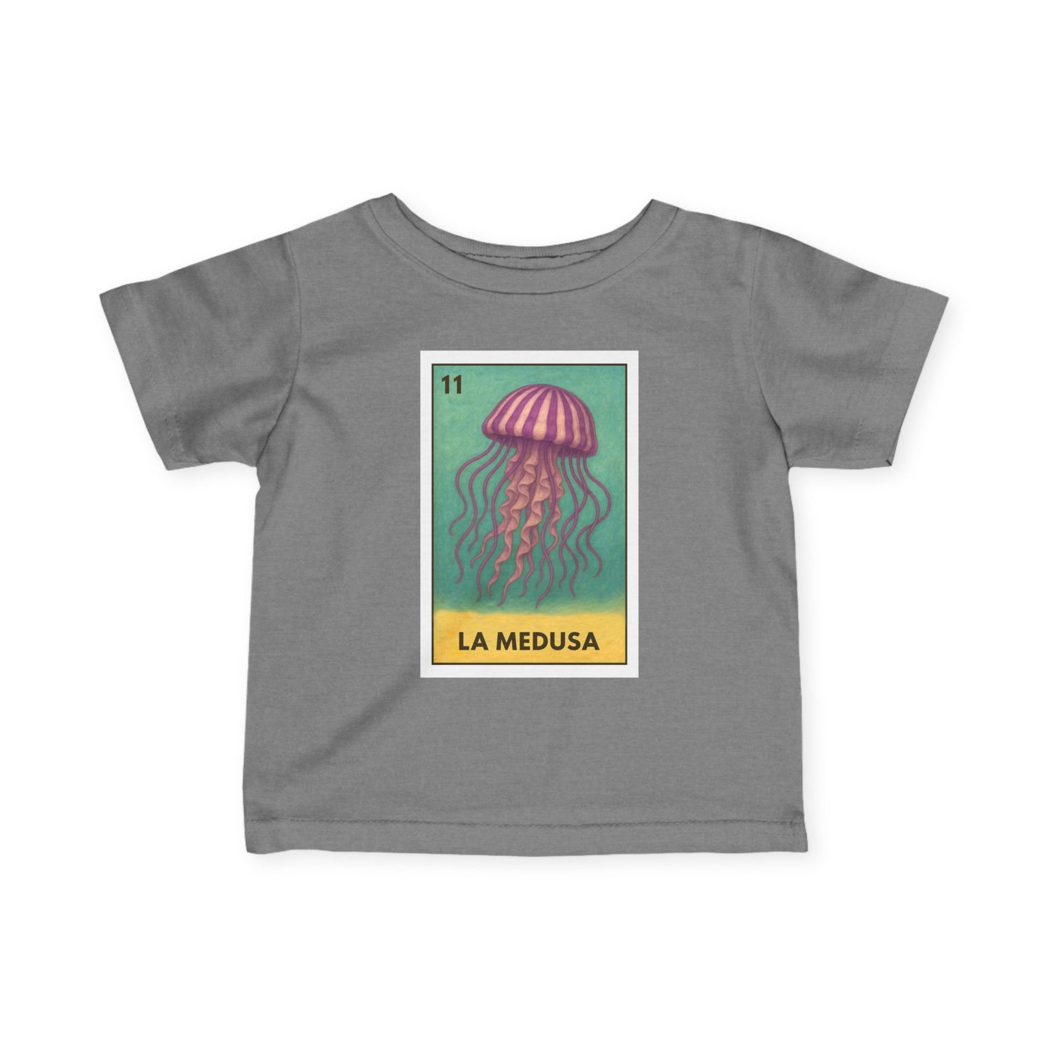 Sea Jelly Lotería - Infant 100% Cotton T-Shirt (La Medusa)