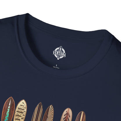 Ventana Wooden Surfboards Unisex - Soft Style U.S. Cotton T-Shirt