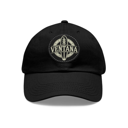 Ventana Treefish Logo Vegan Leather Patch Hat