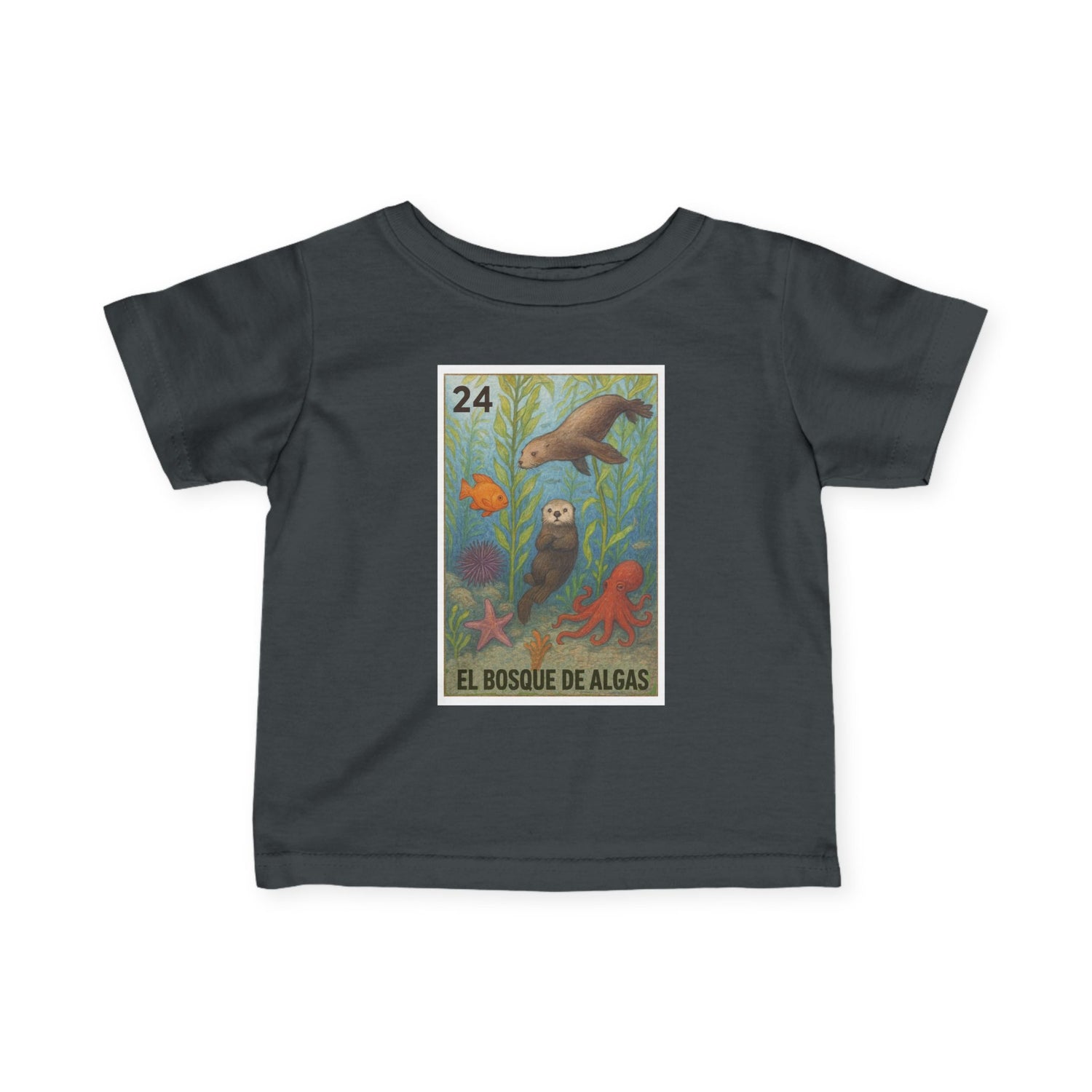 Kelp Forest Lotería - Infant 100% Cotton T-Shirt (El Bosque de Algas)