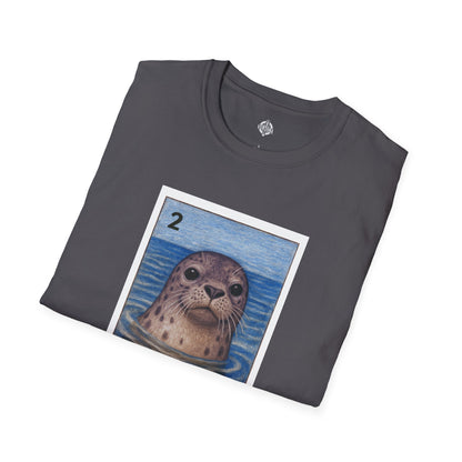 Seal Lotería Unisex - Soft Style U.S. Cotton T-Shirt