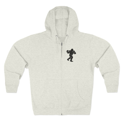 Ventana Snapsquatch Unisex - Zip Cotton Blend Fleece Hoodie