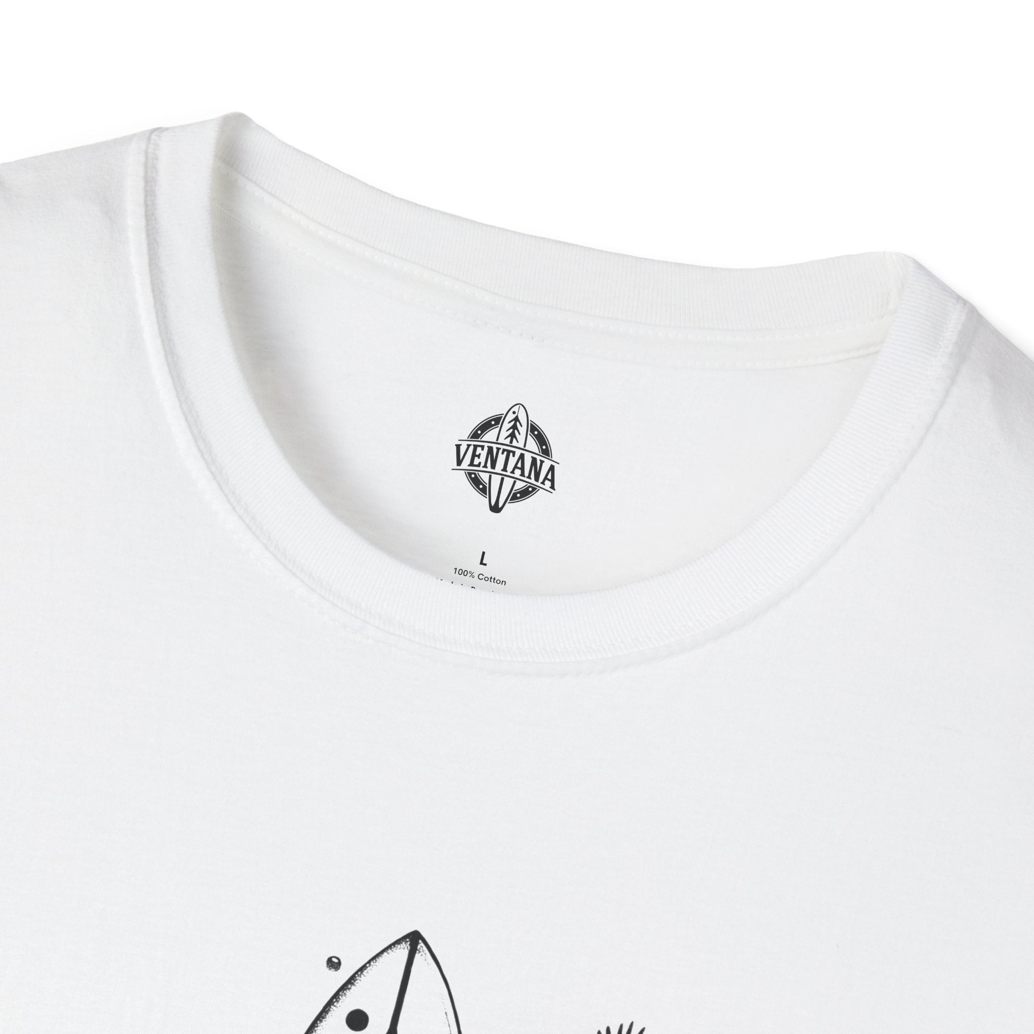 Ventana Monterey Bay by Thiago Bianchini Unisex - Soft Style U.S. Cotton T-Shirt