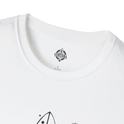 Ventana Monterey Bay by Thiago Bianchini Unisex - Soft Style U.S. Cotton T-Shirt