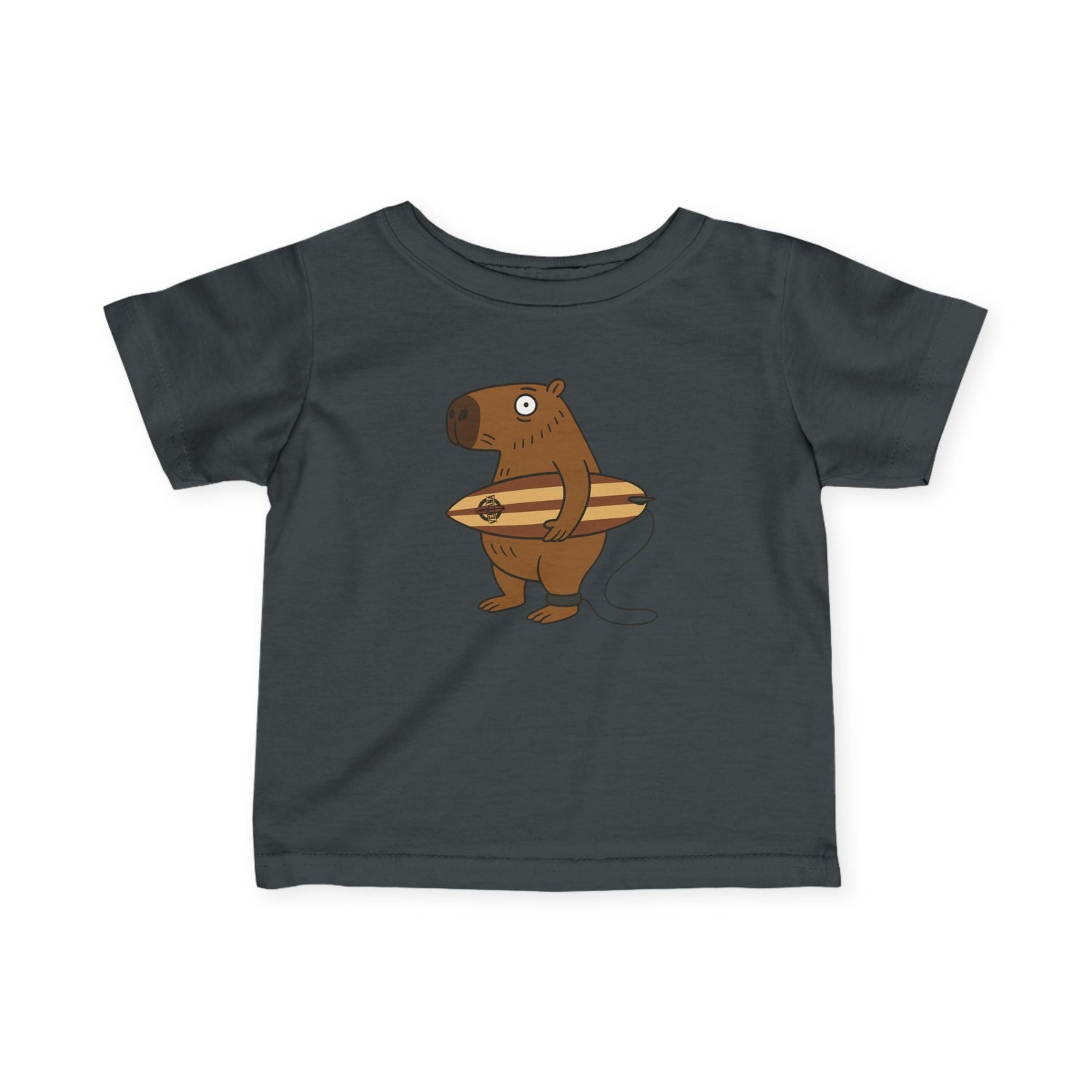 Capybara Surfer - Infant 100% Cotton T-Shirt