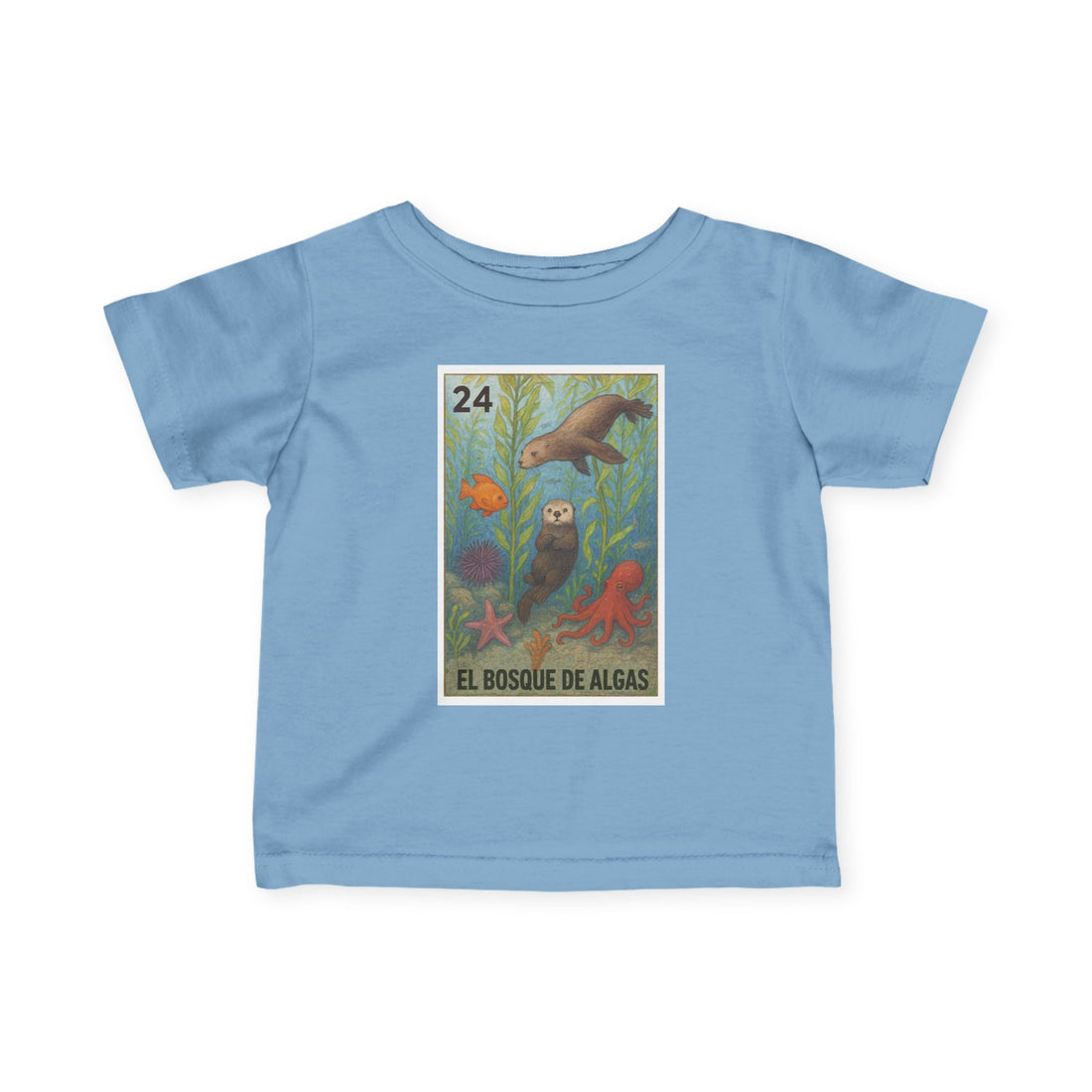 Kelp Forest Lotería - Infant 100% Cotton T-Shirt (El Bosque de Algas)