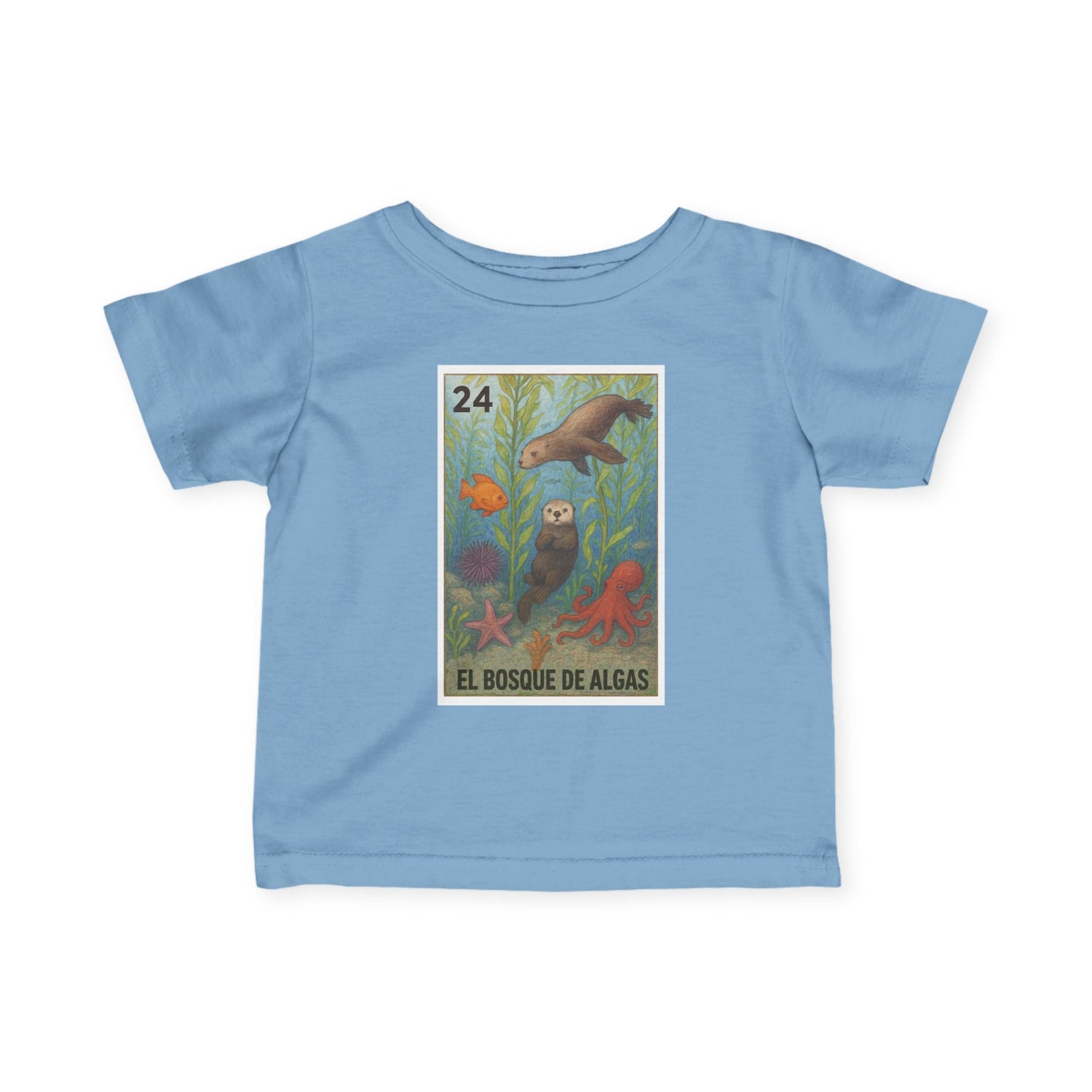 Kelp Forest Lotería - Infant 100% Cotton T-Shirt (El Bosque de Algas)
