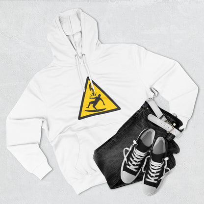 Electric Surfer Unisex - Pull-Over Cotton Blend Fleece Hoodie