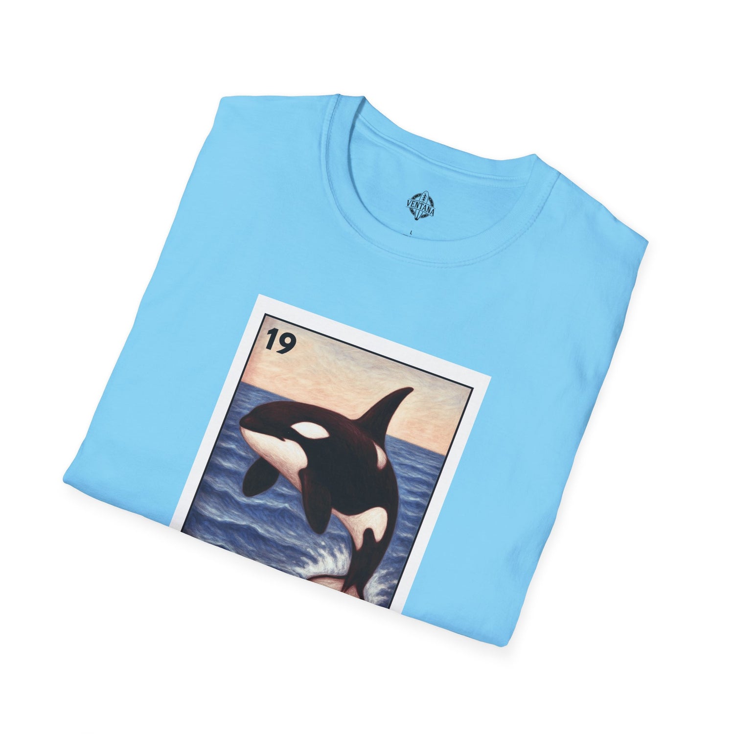 Orca Lotería Unisex - Soft Style U.S. Cotton T-Shirt (La Orca)