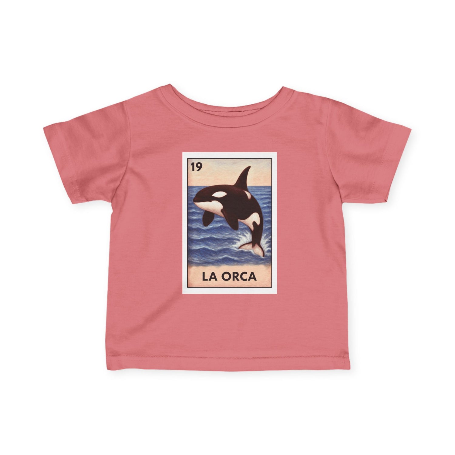 Orca Lotería - Infant 100% Cotton T-Shirt (La Orca)