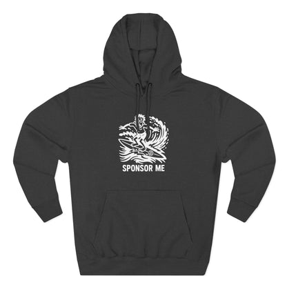 Sponsor Me Unisex - Pull-Over Cotton Blend Fleece Hoodie