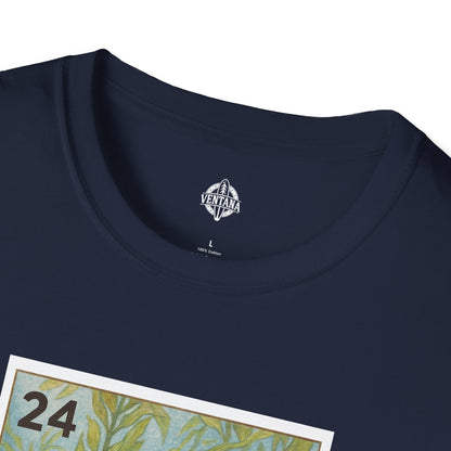 Kelp Forest Lotería Unisex - Soft Style U.S. Cotton T-Shirt (El Bosque de Algas)
