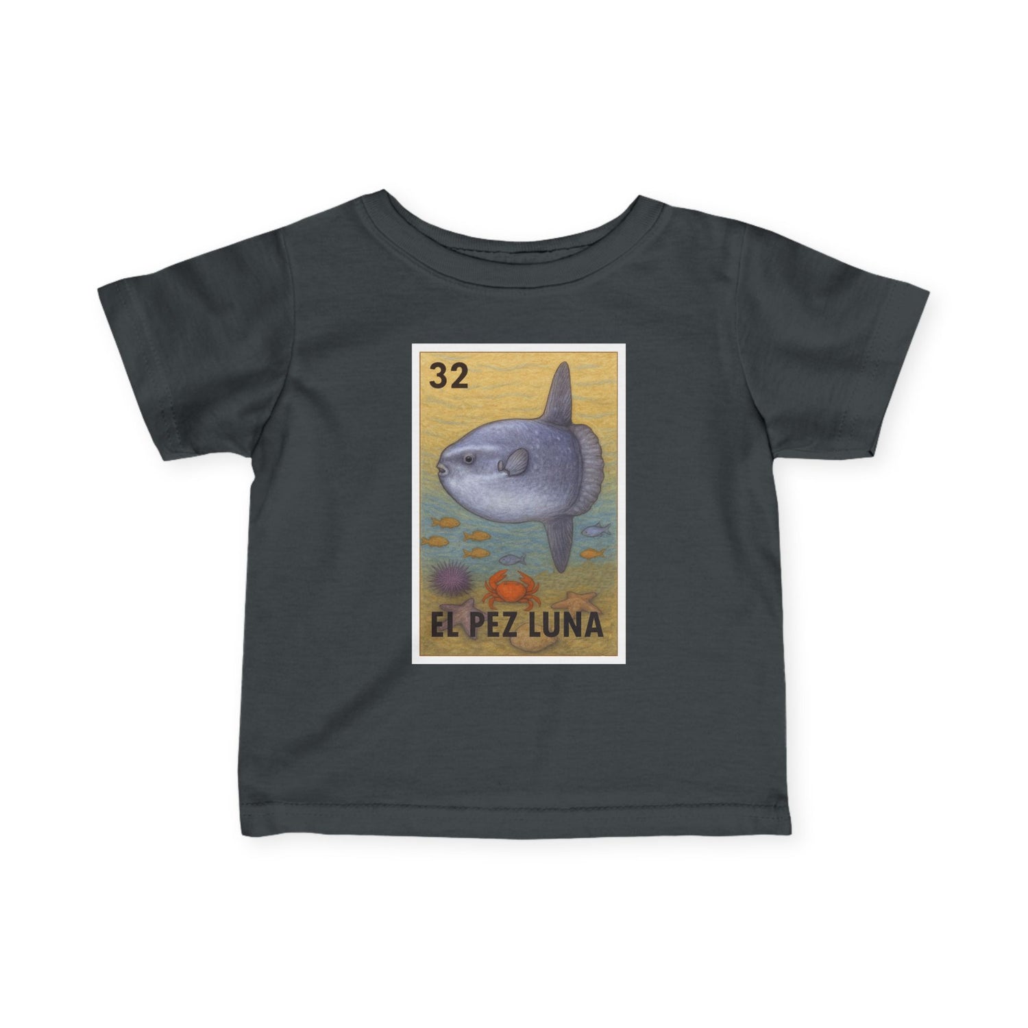 Sunfish Lotería - Infant 100% Cotton T-Shirt (El Pez Luna)