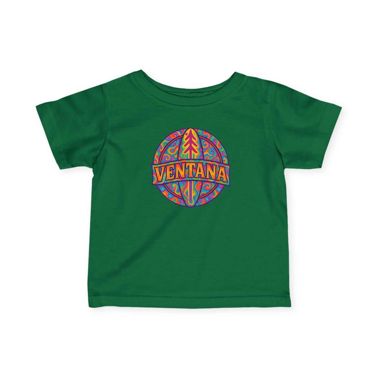 Ventana Psychedelic Treefish Logo - Infant 100% Cotton T-Shirt