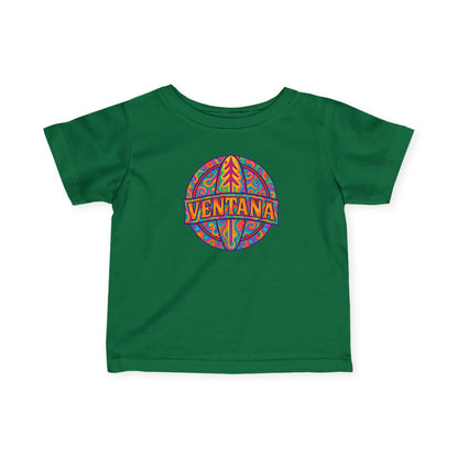 Ventana Psychedelic Treefish Logo - Infant 100% Cotton T-Shirt