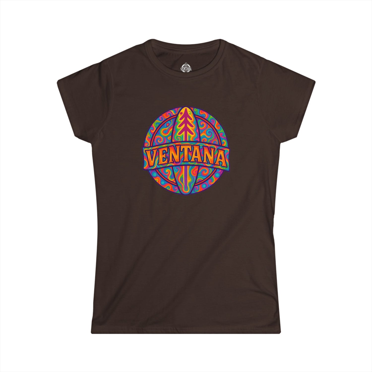Ventana Psychedelic Treefish Logo - Women&