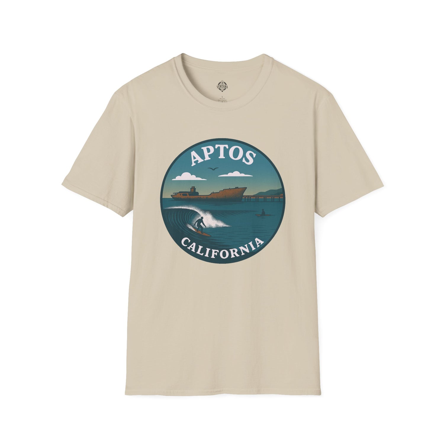 Aptos California Classic Unisex - U.S. Cotton T-Shirt