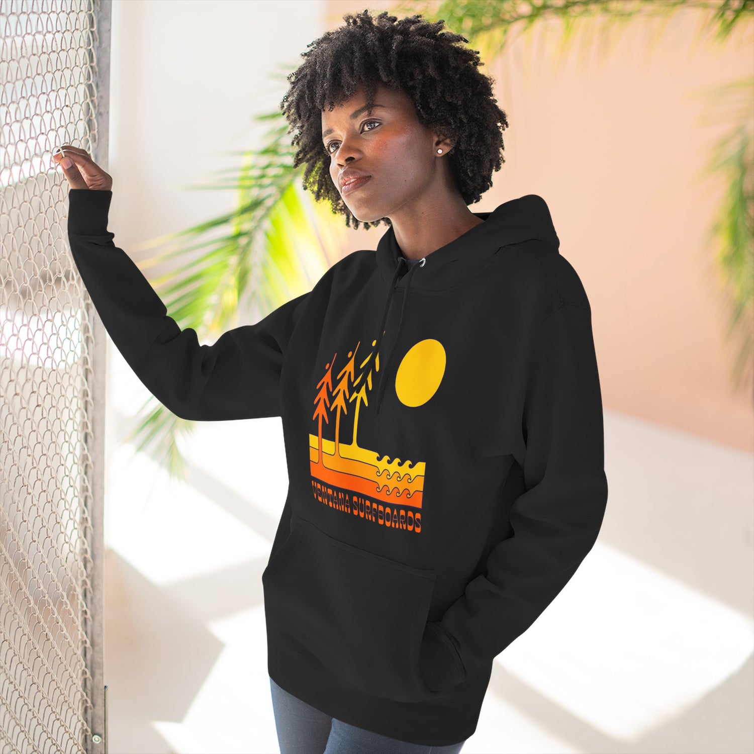 Ventana Circa 78 Unisex - Pull-Over Cotton Blend Fleece Hoodie