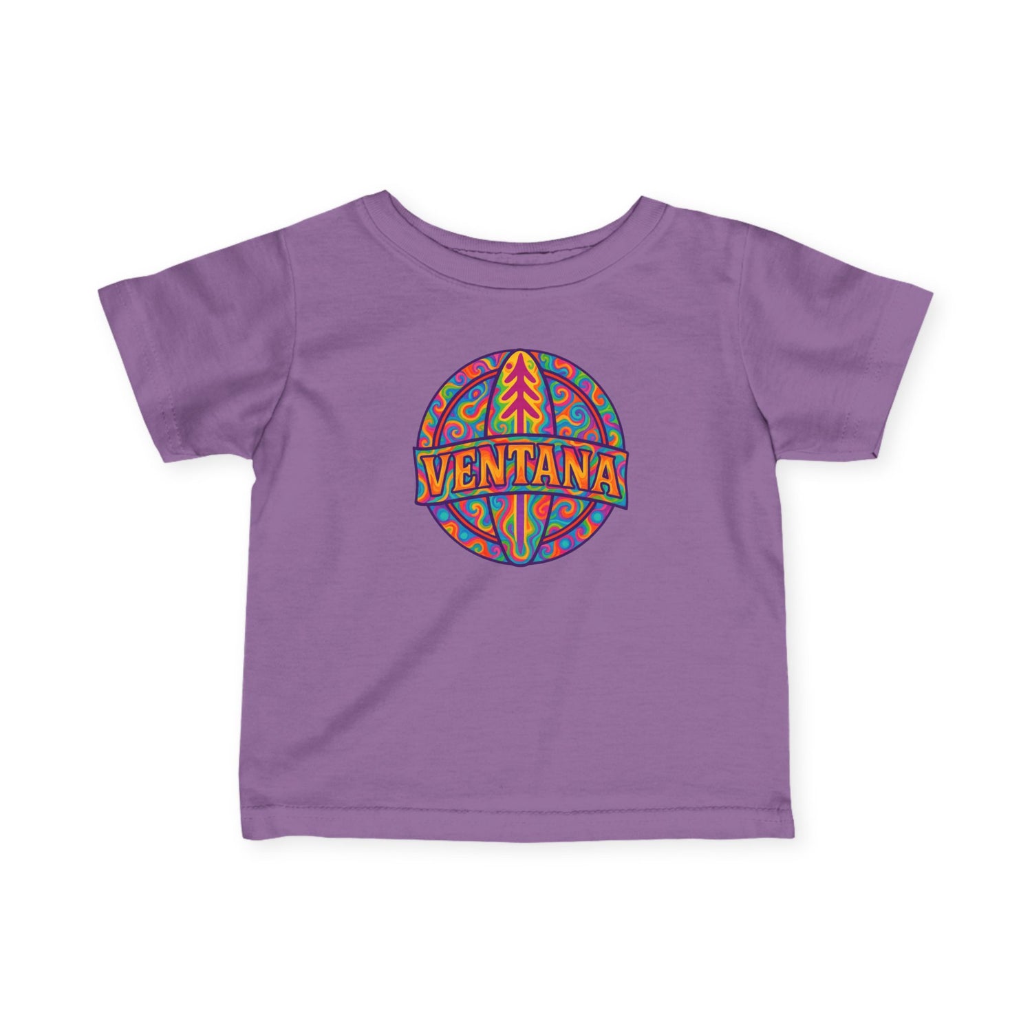 Ventana Psychedelic Treefish Logo - Infant 100% Cotton T-Shirt