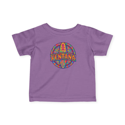 Ventana Psychedelic Treefish Logo - Infant 100% Cotton T-Shirt