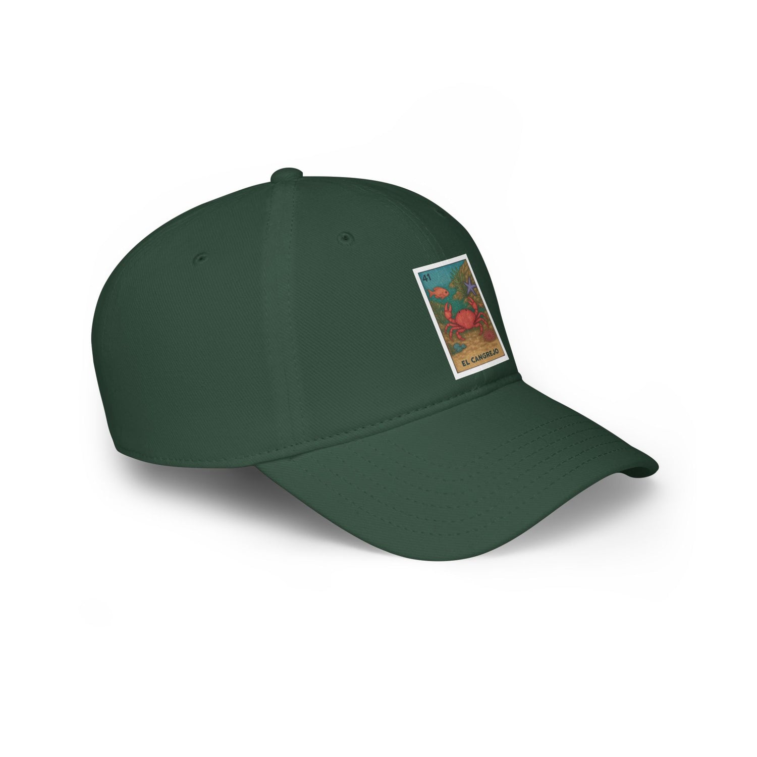 Crab Lotería Unisex - 100% Cotton Baseball Cap (El Cangrejo)