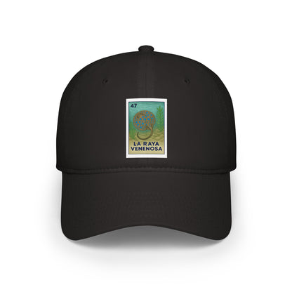Stingray Lotería Unisex - 100% Cotton Baseball Cap (La Raya Venenosa)