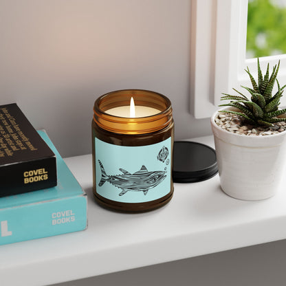 Ventana Wooden Fish - Scented Soy Candle