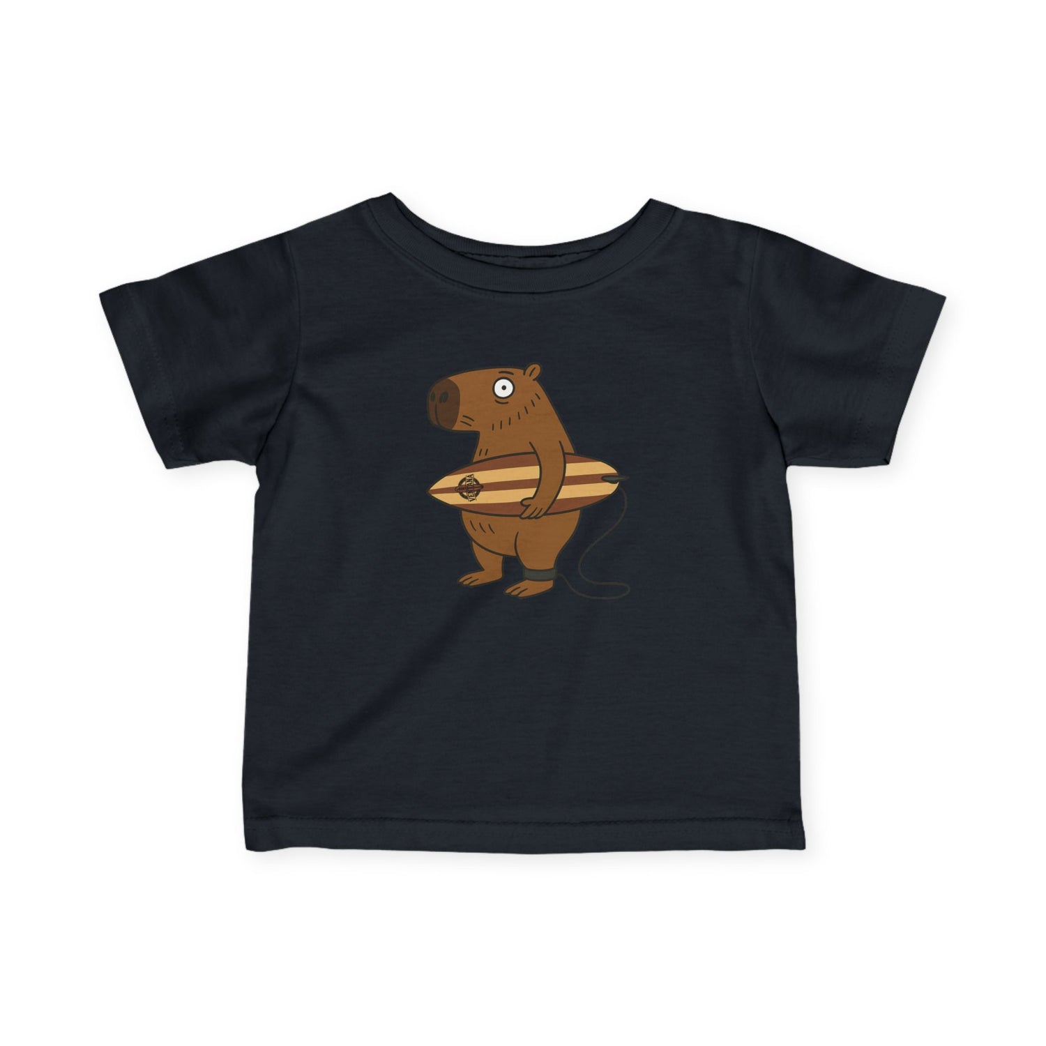 Capybara Surfer - Infant 100% Cotton T-Shirt