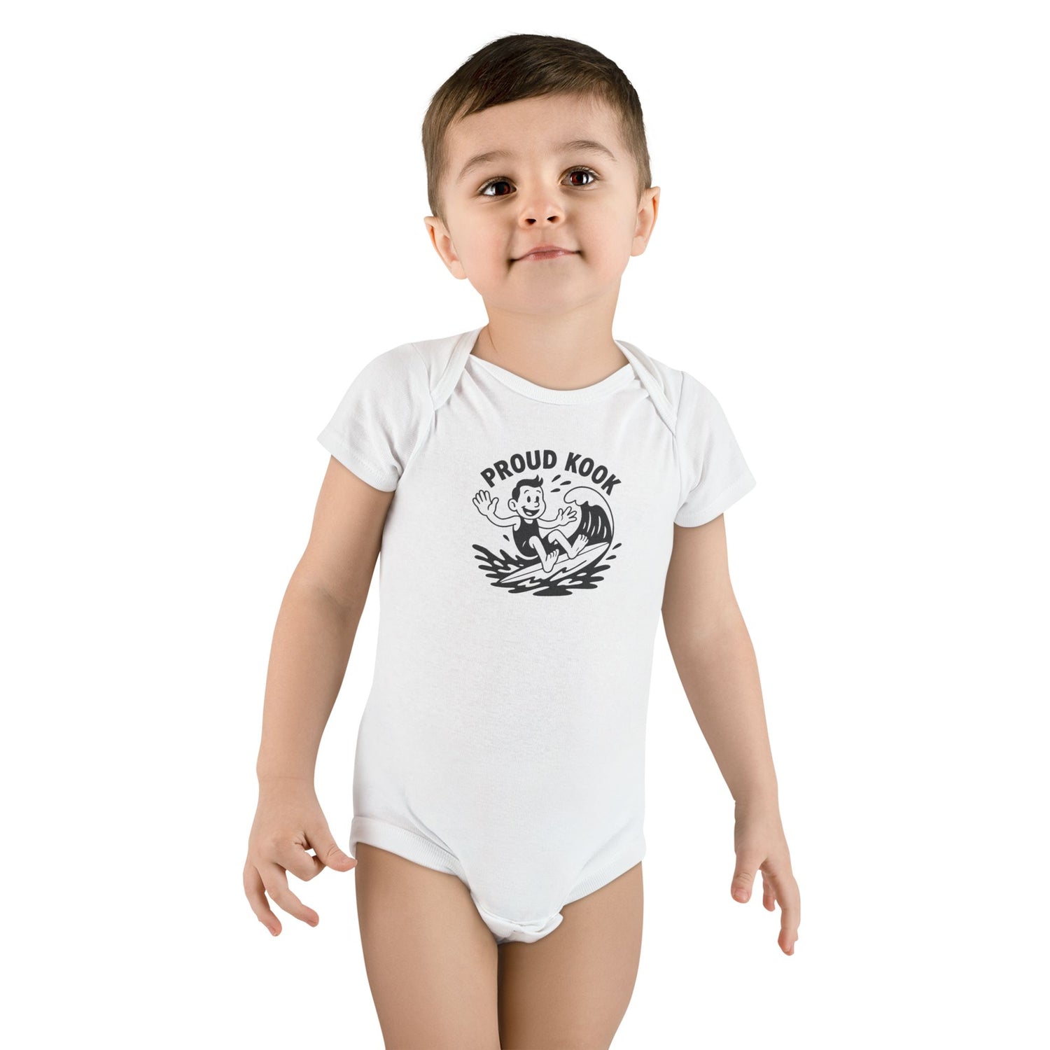 Proud Kook - Baby Short Sleeve 100% Cotton Onesie