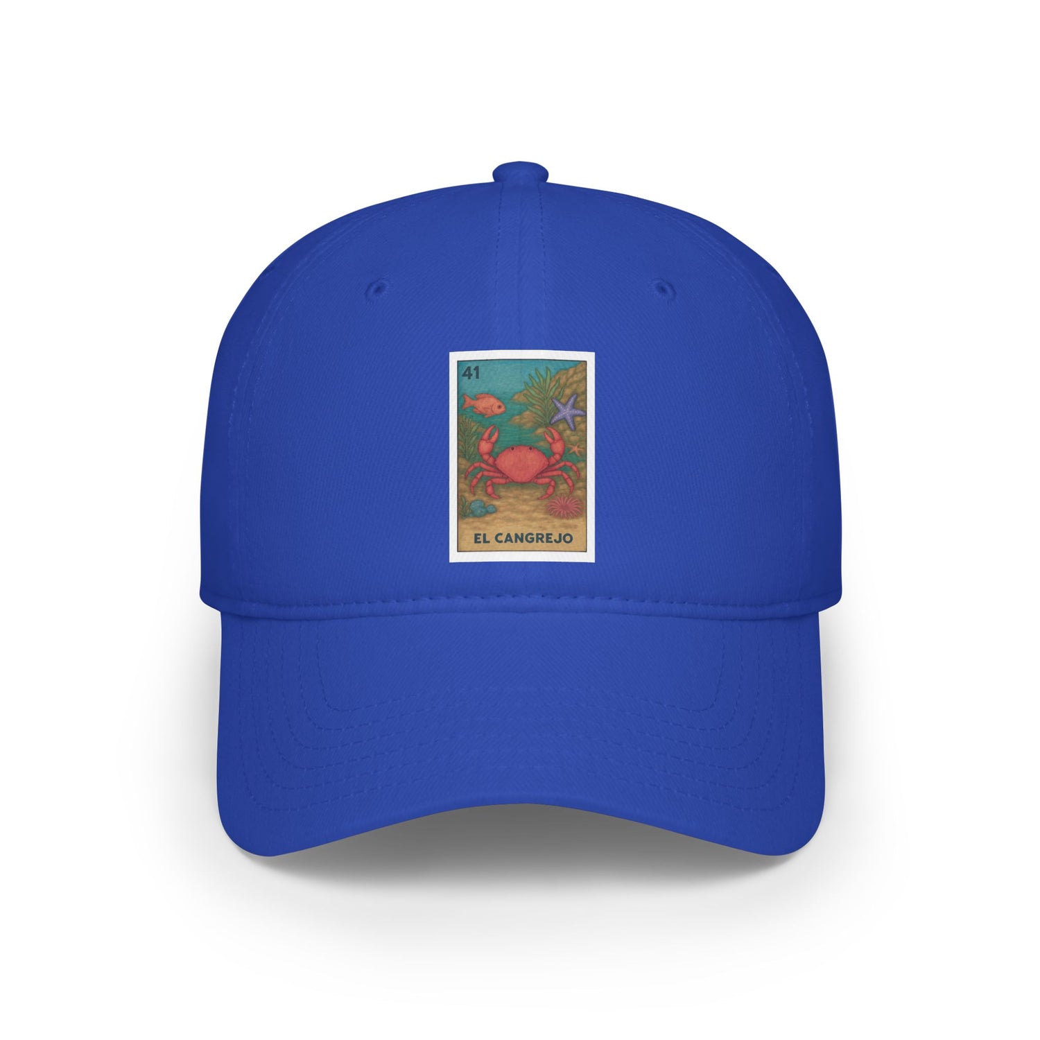 Crab Lotería Unisex - 100% Cotton Baseball Cap (El Cangrejo)