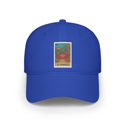 Crab Lotería Unisex - 100% Cotton Baseball Cap (El Cangrejo)