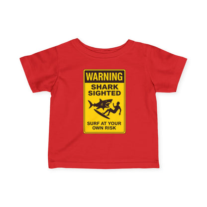 Shark Sighted - Infant 100% Cotton T-Shirt