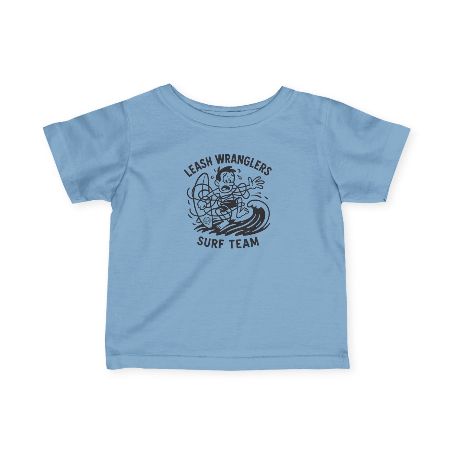 Leash Wranglers Surf Team - Infant 100% Cotton T-Shirt