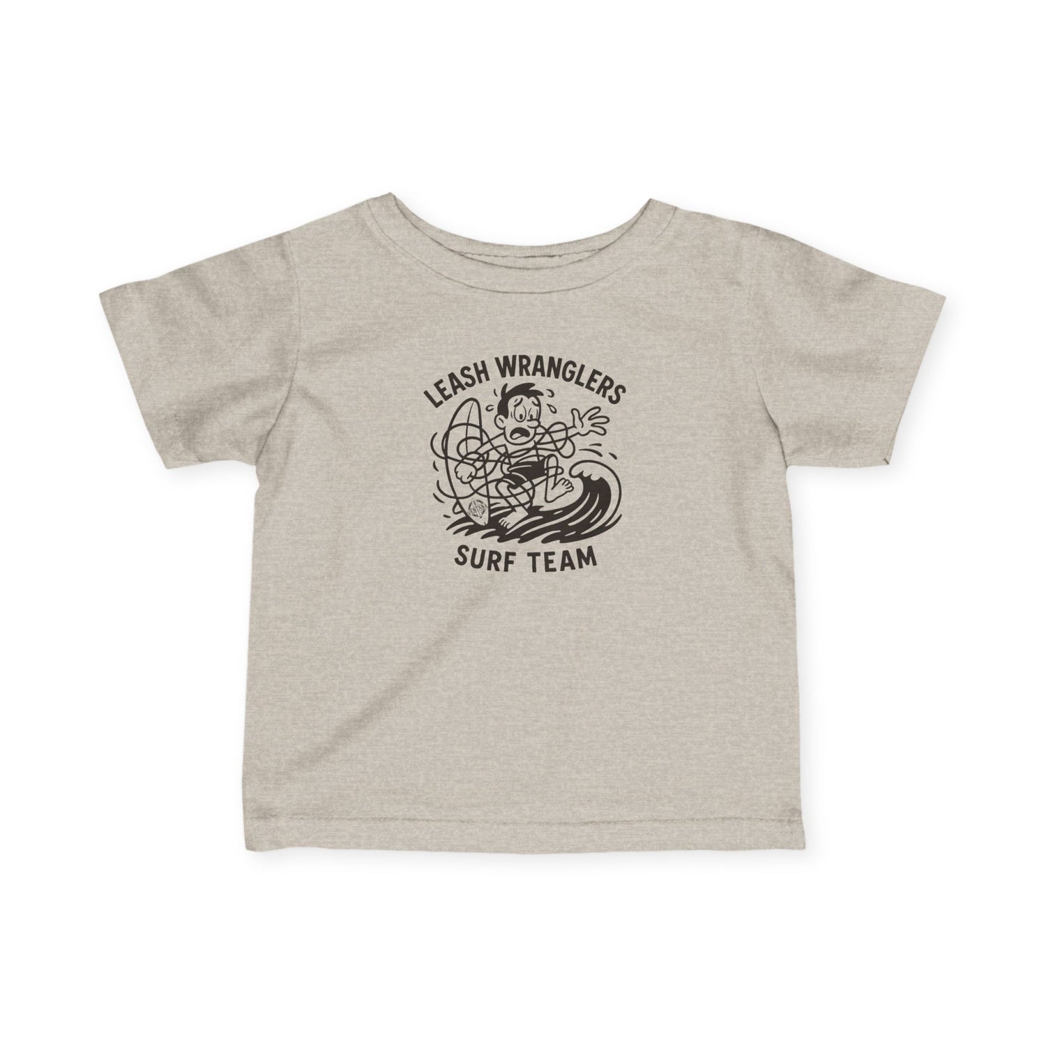 Leash Wranglers Surf Team - Infant 100% Cotton T-Shirt