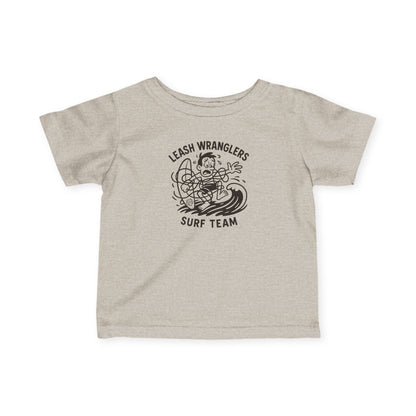 Leash Wranglers Surf Team - Infant 100% Cotton T-Shirt