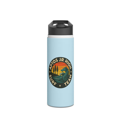 Aptos Jr High Surf Team - Stainless Steel Water Bottle