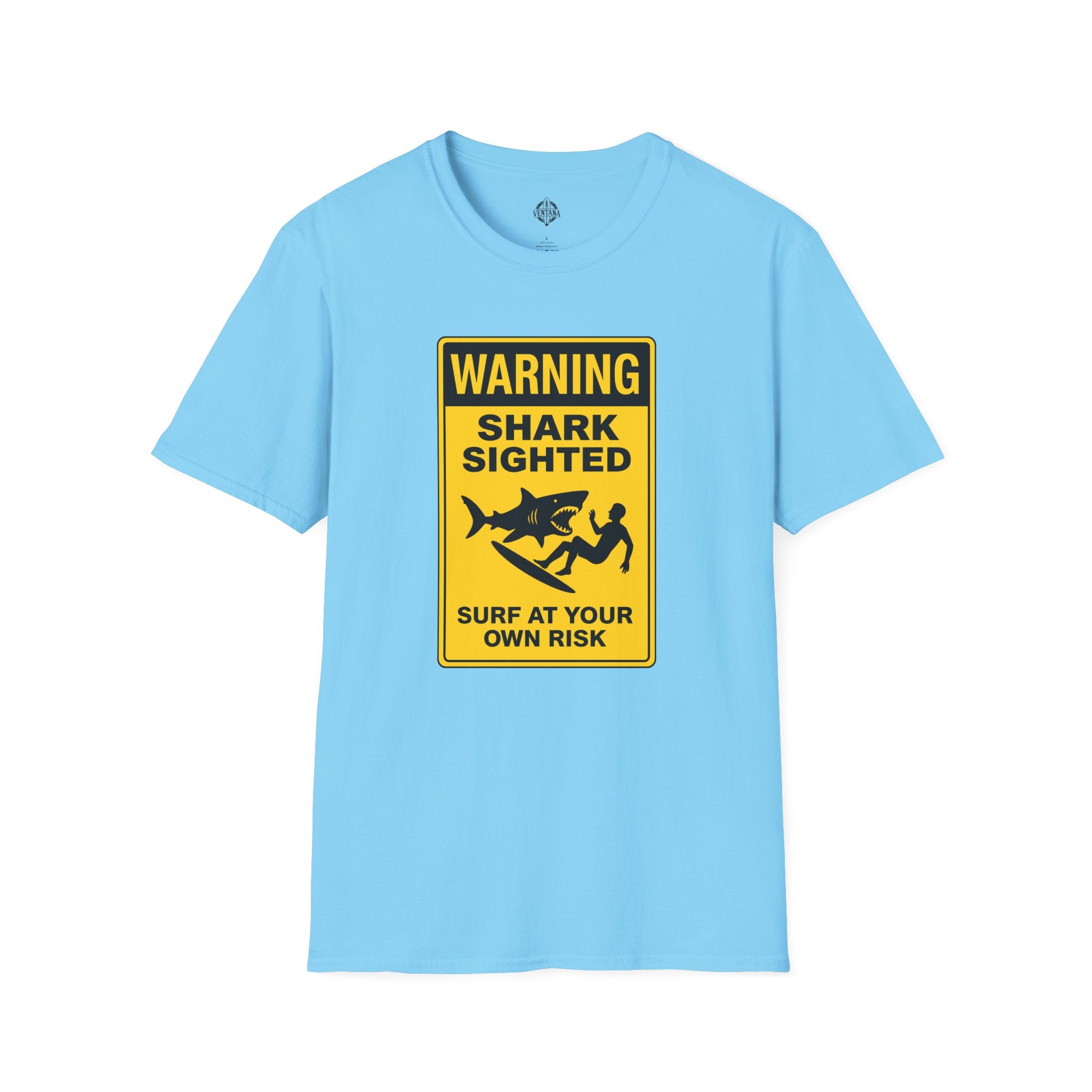 Shark Sighted Unisex - Soft Style U.S. Cotton T-Shirt