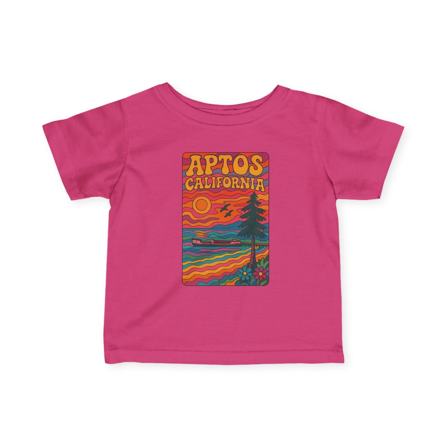 Aptos California Psychedelic - Infant 100% Cotton T-Shirt