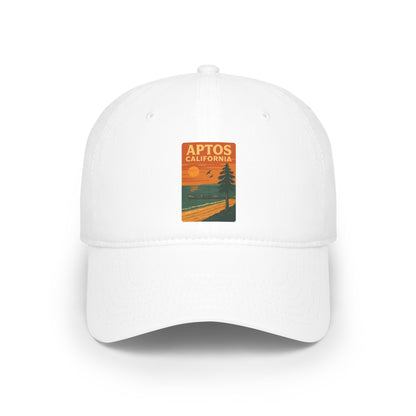 Aptos California Sunset - 100% Cotton Baseball Cap
