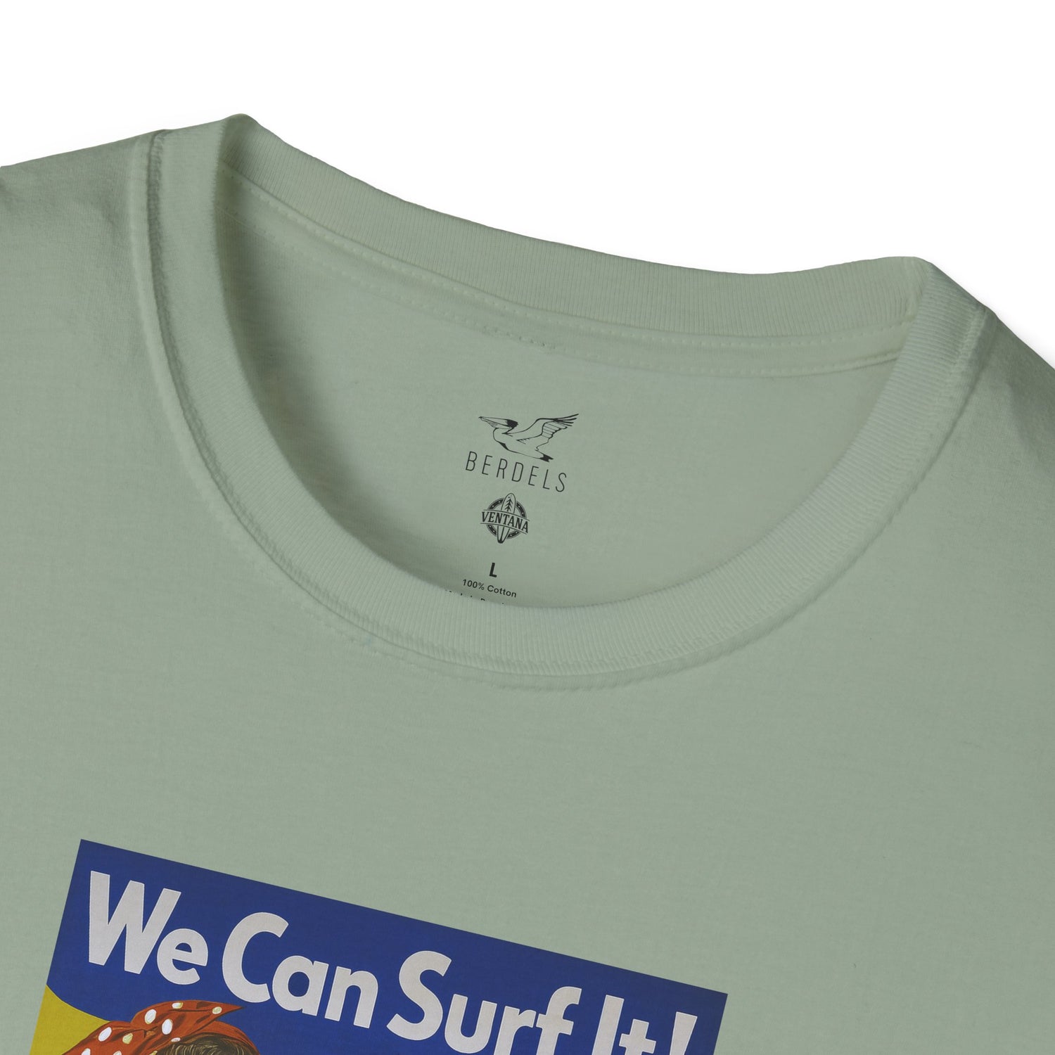 Rosie the Surfer Unisex - Soft Style U.S. Cotton T-Shirt