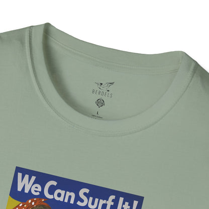 Rosie the Surfer Unisex - Soft Style U.S. Cotton T-Shirt